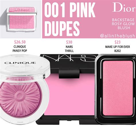 dior holo pink dupe|dior blush colors.